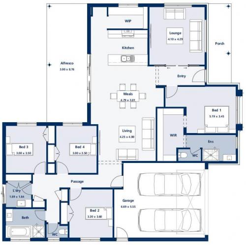 Red Hill South - 107STAN Floor plan